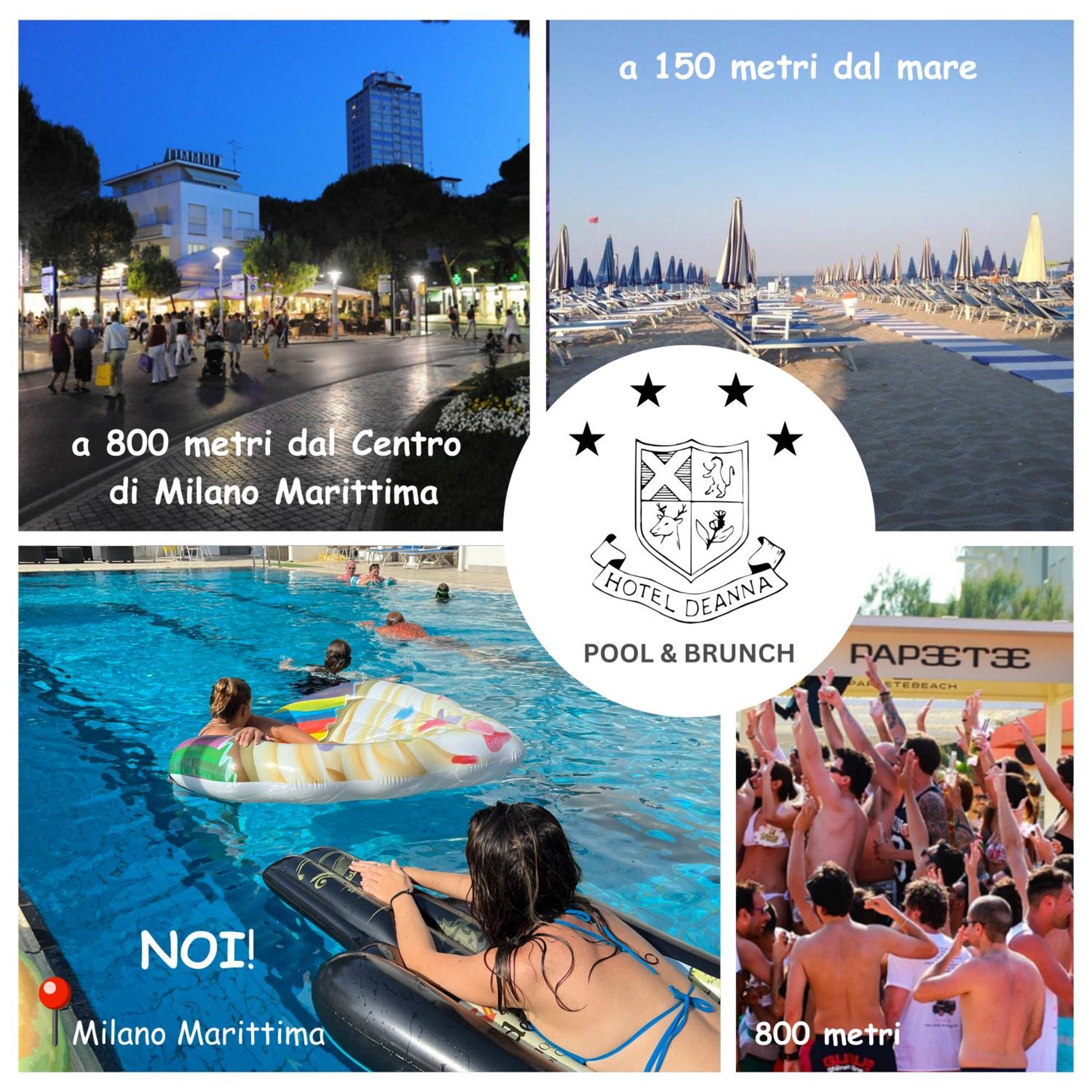 G&D Hotel Deanna Pool&Brunch Milano Marittima Bagian luar foto